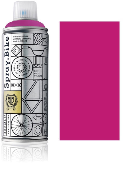 Spray.Bike Pop Collection Aérosol peinture rose pour vélo 400 ml