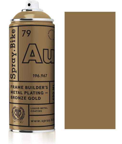fahrradhelm bronze Frame Builder's Metal Plating - Bronze Gold