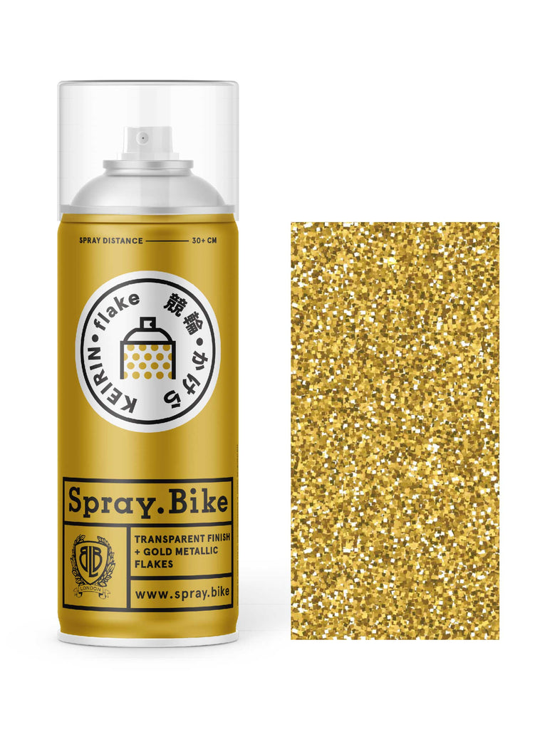 Keirin Flake Kirameki Gold 400ml Spray.Bike/US