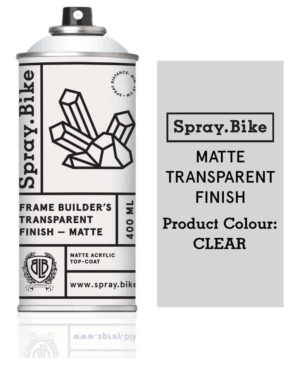 Frame Builder's Transparent Finish - Matte - 400ml